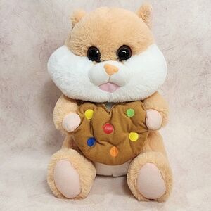Peek A Boo Hamster Plush Cookie 14" Stuffed Animal Gerbil Chipmunk